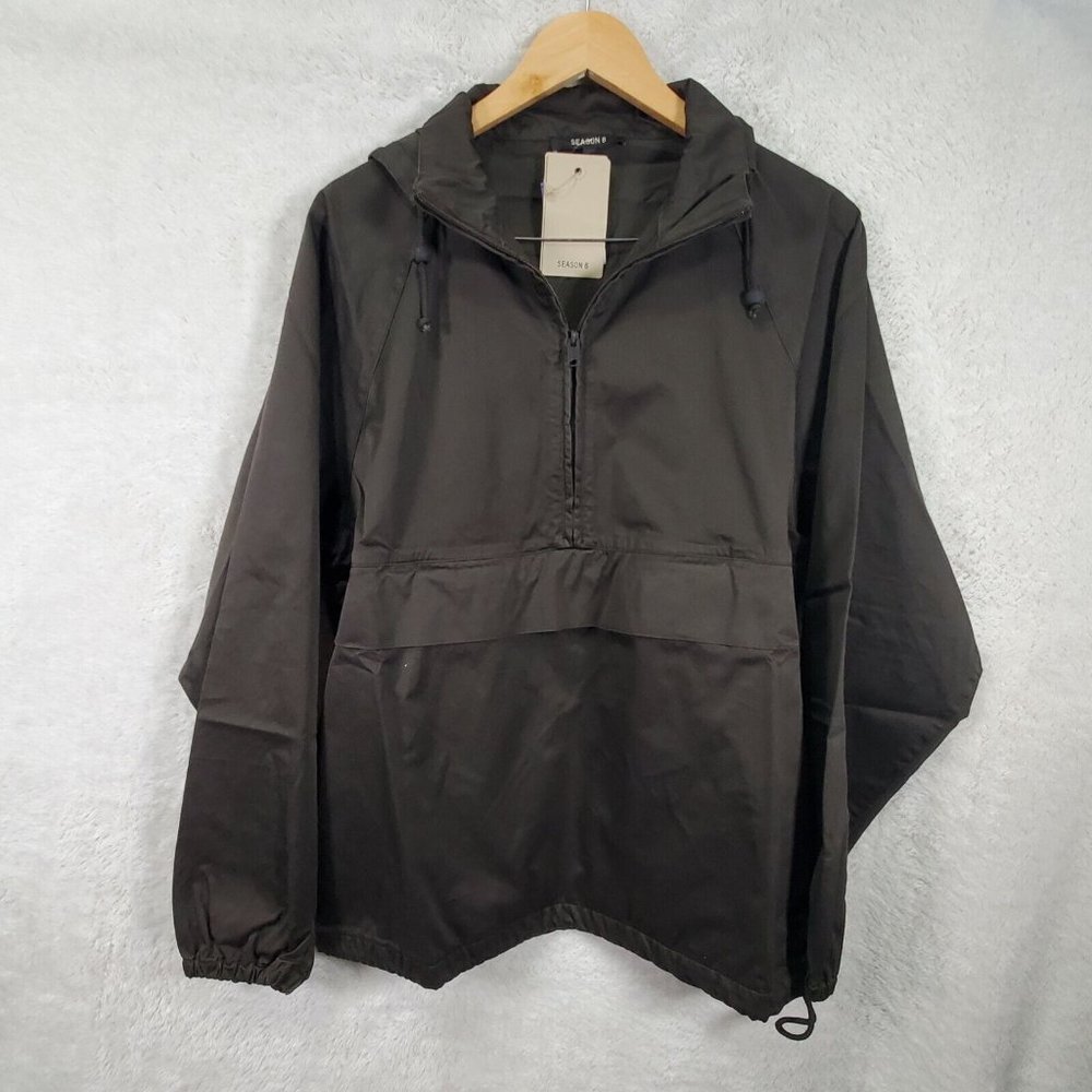 Yeezy Season 6 Anorak 1/2 Zip Jacket Sz S Umber YZ6U6116 By Kanye West